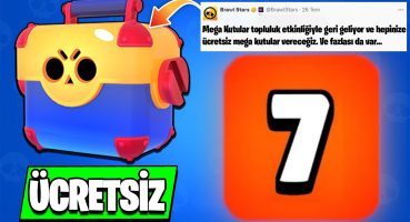 SON DAKİKA 📣 MEGA KUTULAR GERİ DÖNÜYOR | HERKESE ÜCRETSİZ BOLCA YENİ MEGA KUTU – Brawl Stars