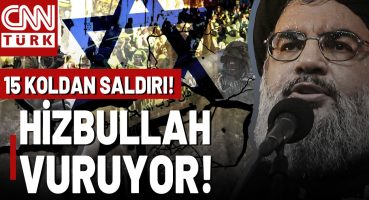 SON DAKİKA 🚨 SAVAŞ ALARMI: Hizbullah İsrail’i 15 Noktasından Vuruyor!