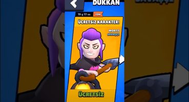 HERKESE ÜCRETSİZ VERİLEN TÜM KARAKTERLER #brawlstars #shorts