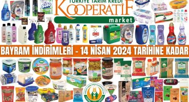 TARIM KREDİ KOOPERATİF MARKET AKTÜEL | GIDA TEMİZLİK İNDİRİMLERİ | 14 NİSAN 2024’E KADAR