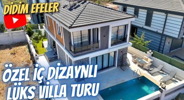 Didim Efelerde Özel İç Tasarıma Sahip Müstakil Lüks Villa Turu | 9 Ağustos 2024 Fragman İzle