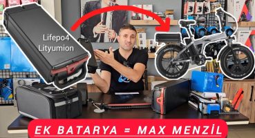 Elektrikli Bisiklet Ek Batarya, Yedek batarya, Lifepo4, Lityumion #rks #arora #volta  #ebike #kit Fragman İzle