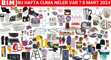 BU CUMA BİM’DE NELER VAR  | BİM 8 MART 2024 | ÇEYİZ MUTFAK TAMİR ALETLERİ | BİM AKTÜEL KAMPANYALARI