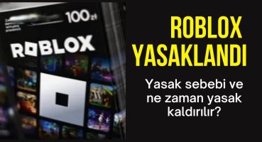 Bu da oldu! ROBLOX YASAKLANDI / KİMSE ROBLOX’A NEDEN GİREMİYOR? Roblox Oyunu Kapandı