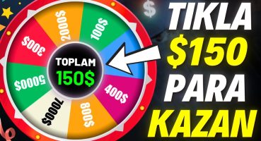 GÜNDE 4 KEZ ÜCRETSİZ TIKLA $150 PARA KAZAN! 💰- Tıklama Yaparak İnternetten Para Kazanma