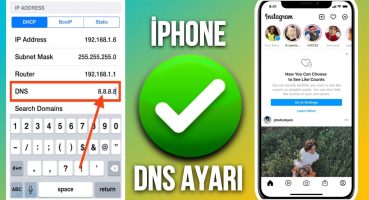 VPN Kullanmadan İnstagram’a Giriş – İphone DNS Ayarlama