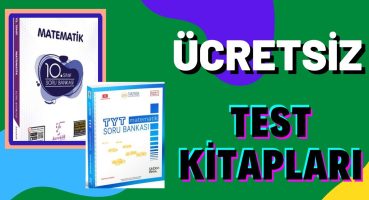 ÜCRETSİZ TEST KİTAPLARI ALMAK !! | PDF + Dijital Kütüphane | Örnek Öğrenci