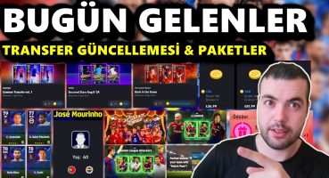 BUGÜN GELENLER 🔥TRANSFER GÜNCELLEMESİ & OYUNCULAR & ETKİNLİKLER & 8. SEZON (eFootball 2024 Mobile)