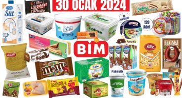 RESMİ KATALOGDAN ✅| BİM 30 OCAK 2024 | BİM İNDİRİMLERİ | GIDA KAHVALTILIK | BİM AKTÜEL KAMPANYALARI