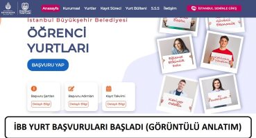 YURT BAŞVURUSU BAŞLADI – İBB ÖĞRENCİ YURTLARI BAŞVURULARI BAŞLADI (YURT BAŞVURUSU NASIL YAPILIR?)