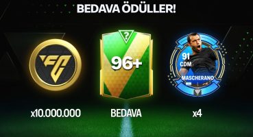 HERKESE BEDAVA 4 TANE MASCHERANO VE 10 MİLYON COİNS! YENİ ÖDÜLLER GELDİ! | FC MOBILE