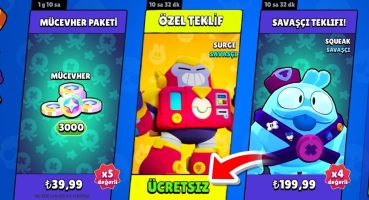 BRAWL STARS TARİHİNDEKİ TÜM ÜCRETSİZ VERİLMİŞ KARAKTERLER! (şaşıracaksın!)