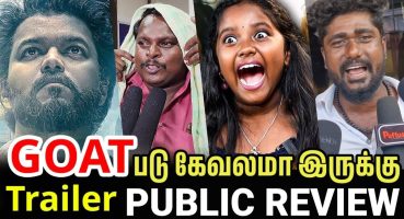 GOAT Trailer Public Review | GOAT Trailer Review | Greatest Of All Time | Thalapathy Vijay Review Fragman izle