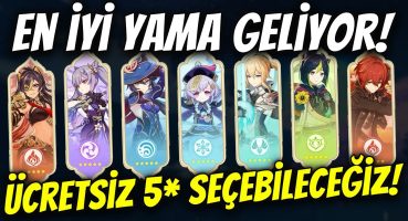 ÜCRETSİZ 5* KARAKTER VE GENSHIN?? | Ücretsiz 20 Wish + 5.0 YAYIN ÖZETİ | Genshin Impact Türkçe