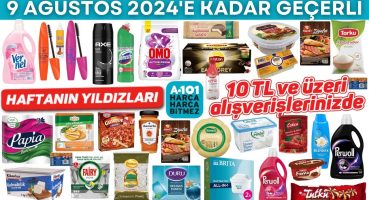 A101 HAFTANIN YILDIZLARI | 9 AĞUSTOS 2024’E KADAR | A101 AKTÜEL ÜRÜN İNDİRİMLERİ