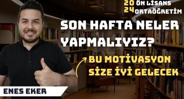 Ön Lisans KPSS – Kalan Zamanı Nasıl Değerlendirmeliyiz? I Enes Hoca