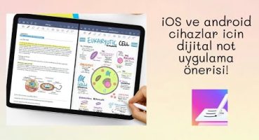 İOS VE ANDORİD CİHAZLAR İÇİN ÜCRETSİZ DİJİTAL NOT UYGULAMA ÖNERİSİ! (KİLONOTES) #digital  #notes