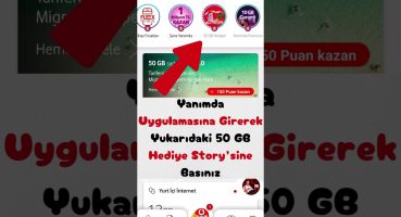 VODAFONE Bir Ay Geçerli 50GB Ücretsiz İnternet Nasıl Yapılır?