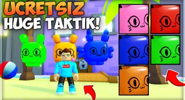 💎 0 ELMAS İLE İSTEDİĞİNİZ HUGE PETİ ÜCRETSİZ ALMA TAKTİĞİ ?! | Pet Simulator X | Roblox Türkçe