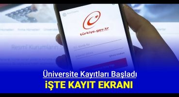 Üniversite kayıtları E Devlet üzerinden nasıl yapılır?