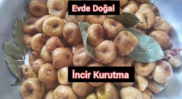 Evde İncir Kurutma Doğal Nasıl Yapılır ✅ İlaçsız Doğal Yıllarca Bozulmayan İncir Kurutma Yaptık 👌✅