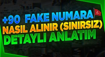 +90 FAKE NUMARA | NASIL ALINIR | ÜCRETSİZ | SINIRSIZ NO 2023