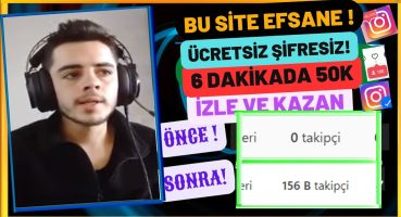 BEDAVA 6 DAKİKADA 50.000 TAKİPÇİ – ŞİFRESİZ ÜCRETSİZ İNSTAGRAM TAKİPÇİ HİLESİ