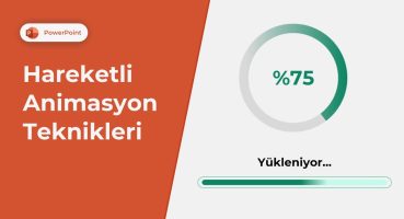 Sunumlarınıza Hayat Katın: PowerPoint Yükleniyor Animasyonu ve Halka Grafikler Fragman İzle