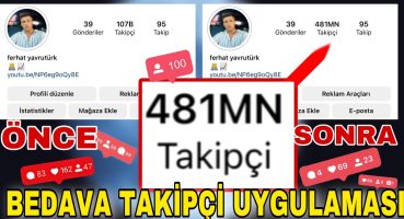 TAMAMEN ORGANİK VE BEDAVA – ŞİFRESİZ ÜCRETSİZ İNSTAGRAM TAKİPÇİ HİLE UYGULAMASI 2022