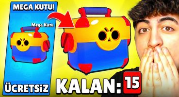 ZENGİN HESABA ÜCRETSİZ MEGA KUTU GELDİ! | BRAWL Stars