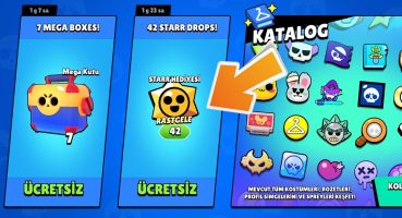 HERKESE ÜCRETSİZ 42 STARR HEDİYESİ ve 7 MEGA KUTU – Brawl Stars