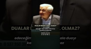 Dualar Neden Kabul Olmaz? Dualar Naısl Kabul Olur? Prof. Dr. Mehmet OKUYAN