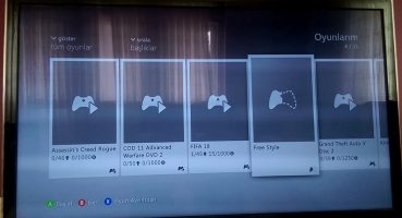 XBox 360 az oyun var ÜCRETSİZ oyun |
