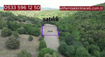 kırklareli’de doğa ve orman içi 2.276 m2 arazi#satılık Satılık Arsa