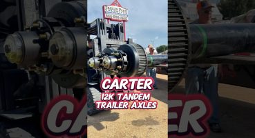 Carter 12K Trailer Axles – Fully Interchangeable with Dexter for Only $1,499 Each Fragman izle