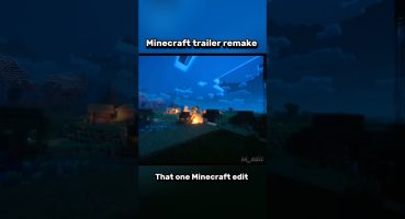 That one Minecraft edit|Minecraft trailer remake|Minecraft|#minecraft #shorts #edit Fragman izle