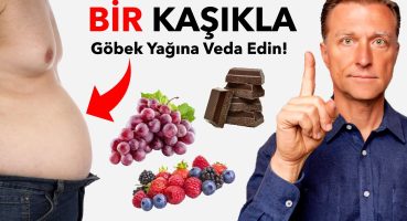 Günde 1 Yemek Kaşığı göbek Yağlarını Eritir | Dr. Berg Türkçe