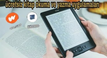 Mobilde e-kitap; ücretsiz internetsiz kitap okuma , yazma ve kitap yorumu ile ilgili uygulamalar