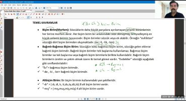 2025 TÜRKÇEFM DİL BİLİM TANITIM DERSİ ÖZBEN SÜTCÜ Fragman İzle