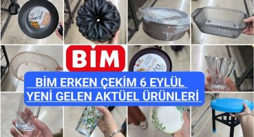 BİM ERKEN ÇEKİM//BİM 6 EYLÜL CUMA 2024//BİM BU HAFTA ŞAHANE ÜRÜNLER//BİM BU CUMA YEPYENİ ÜRÜNLER Fragman İzle