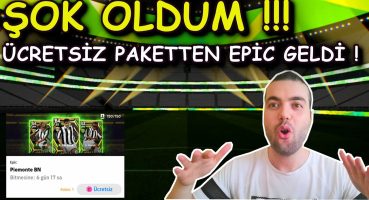 ŞOK OLDUM !!! ÜCRETSİZ PAKETTEN EPİC GELDİ ! İLK DESTANSI OYUNCUM ( eFootball 2023 Mobile )