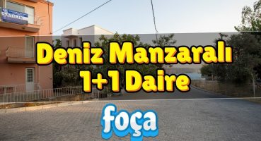 FOÇA İSMETPAŞA MAH SATILIK DENİZ MANZARALI 1+1 DAİRE | MANZARALI DAİRE Satılık Arsa