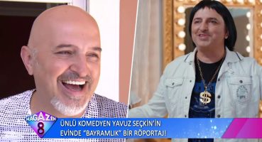 ÜNLÜ KOMEDYEN YAVUZ SEÇKİN İN EVİNDE BAYRAMLIK BİR RÖPORTAJ Magazin Haberi