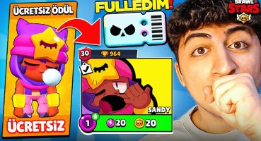 KARDEŞİME BRAWL PASS’TEN ÜCRETSİZ EFSANEVİ SANDY ALDIM! 😲 | BRAWL Stars