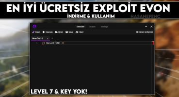 ROBLOX EN İYİ ÜCRETSİZ KEYSİZ EXPLOİT EVON İNDİRİLİR & KULLANILIR ? | Roblox Free Level 7 EXploit