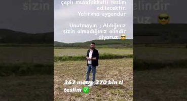 Arsa Kimde’ den Çatalca Çiftlikköy Kelepir Satılık Tarla 366 m2 Satılık Arsa