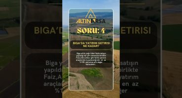 ALTIN ARSA OFİSİ Çanakkale Biga’ da kazandırmaya devam ediyoruz Satılık Arsa