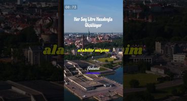 Her Şey Litre Hesabıyla Ölçülüyor #travel #earth #shorts #finland #shortvideo #helsinki