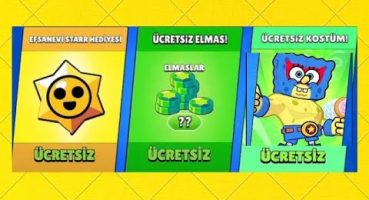 SON DAKİKA 📣 HERKESE ÜCRETSİZ ELMAS KOSTÜM VE EFSANEVİ STARR HEDİYESİ🔥 (BRAWL STARS)