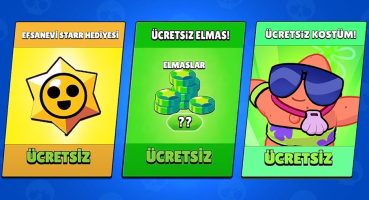 SON DAKİKA📣 YARIN HERKESE ÜCRETSİZ VERİLECEK ELMAS | KOSTÜM | EFSANEVİ STARR HEDİYESİ🔥 Brawl Stars